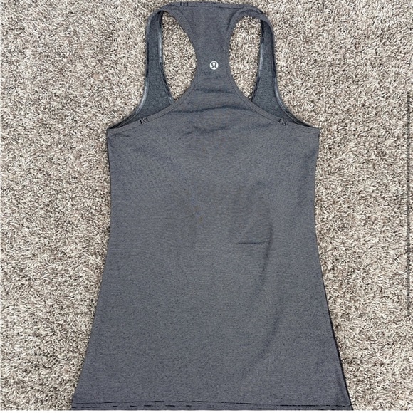 Lululemon Grey Racer Back Tank - Picture 3 of 4